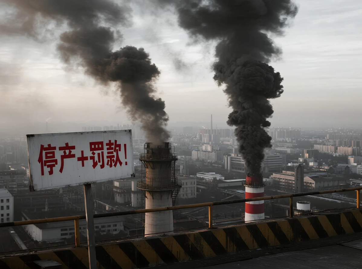 废气直排=停产+罚款！这些隐形风险，企业负责人千万别忽视
